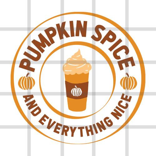 Pumpkin Spice Nice SVG