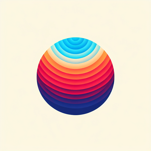 SVG shape filled with radial gradient