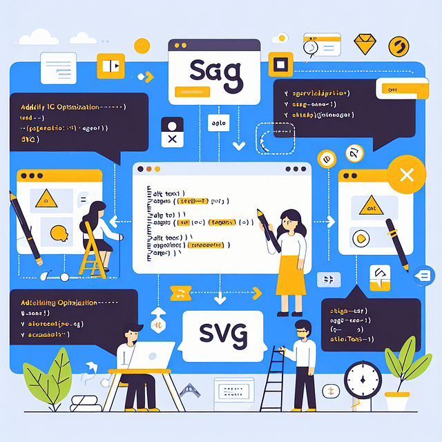 SVG optimization and accessibility features being added