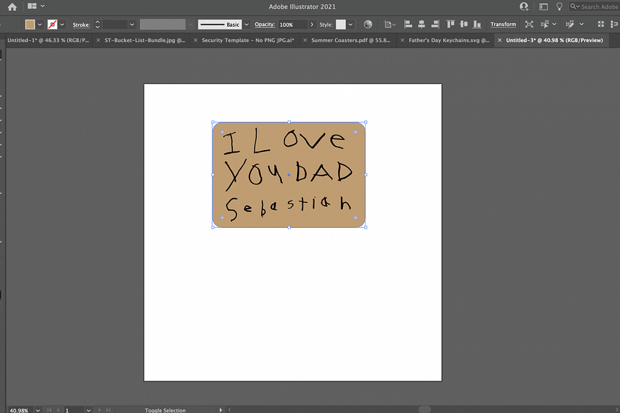 non-rectangular SVG image shape