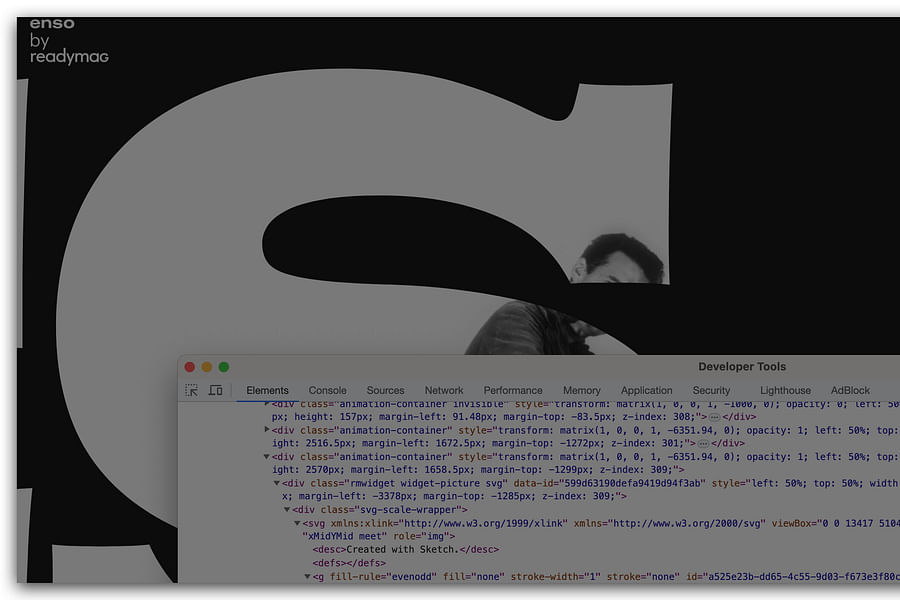 SVG text clipping effect
