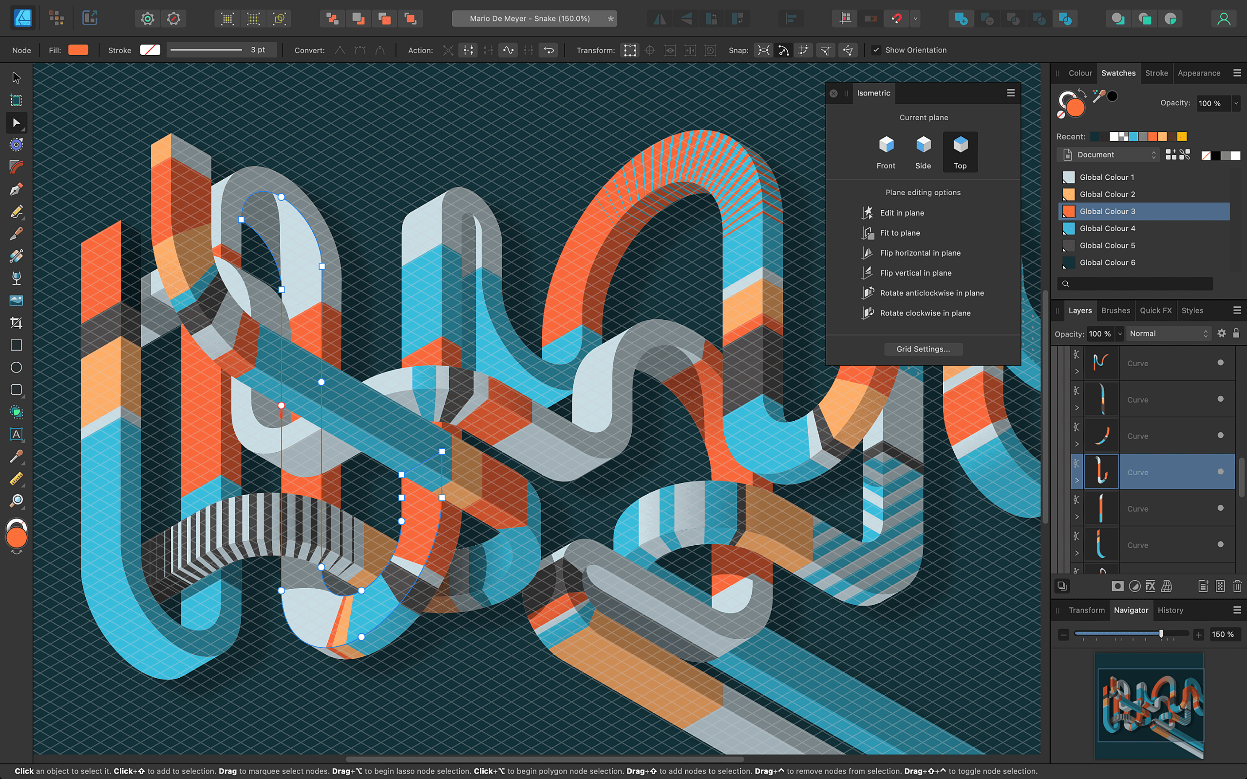Affinity Designer UI