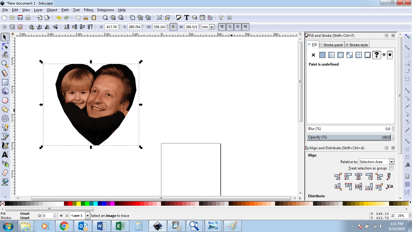 Inkscape software screenshot
