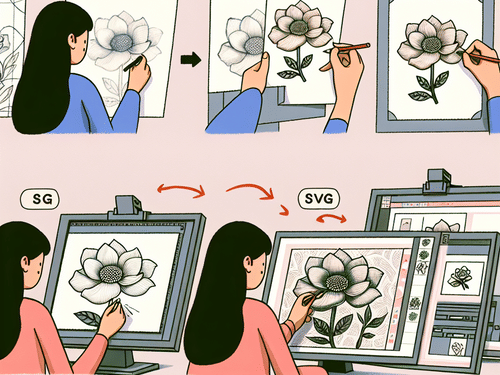 From Sketch to Web: A Guide to Turning Hand-Drawn Art into SVG Format