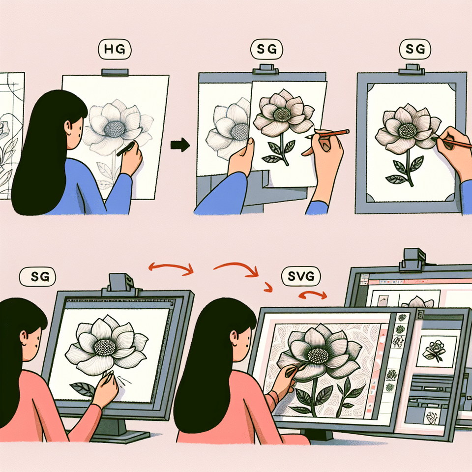 From Sketch to Web: A Guide to Turning Hand-Drawn Art into SVG Format