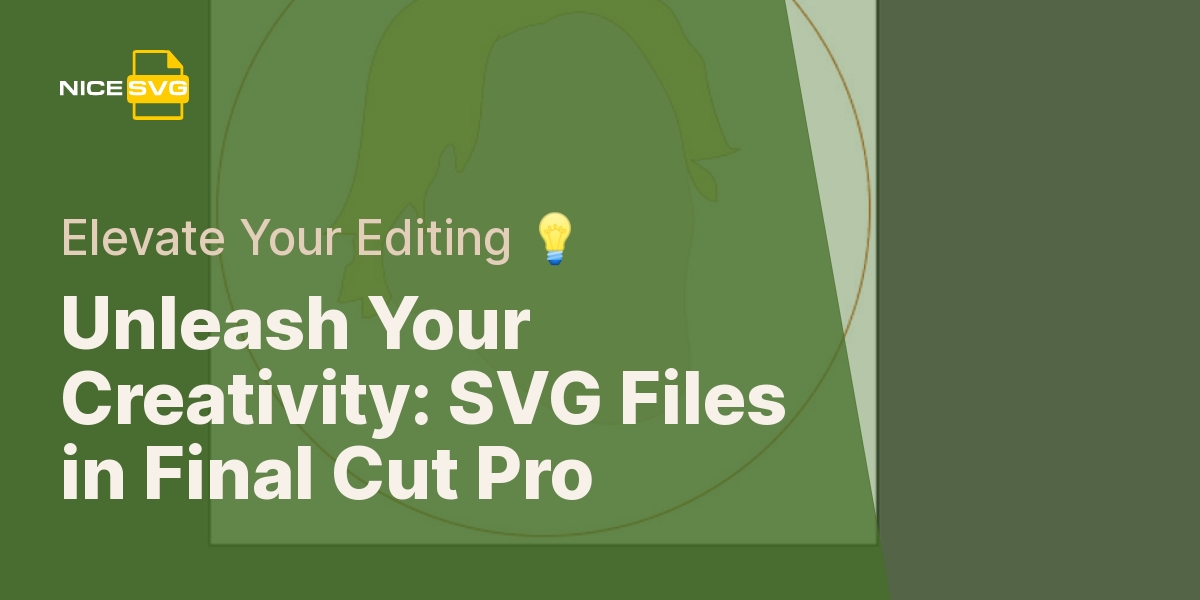 Unleash Your Creativity: SVG Files in Final Cut Pro - Elevate Your Editing 💡