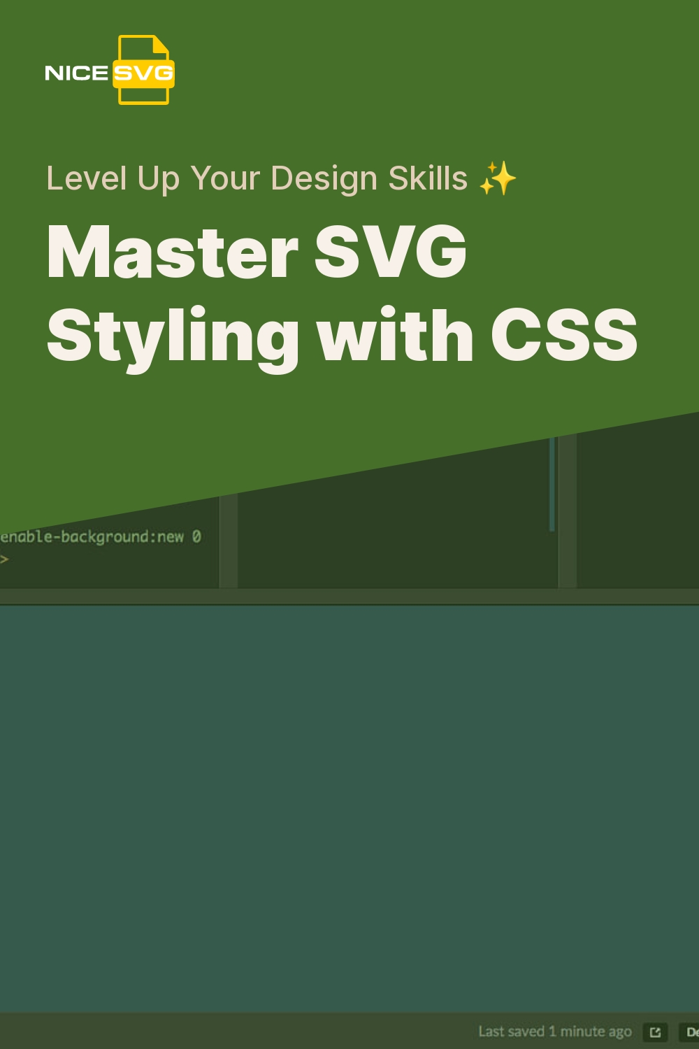 Master SVG Styling with CSS - Level Up Your Design Skills ✨