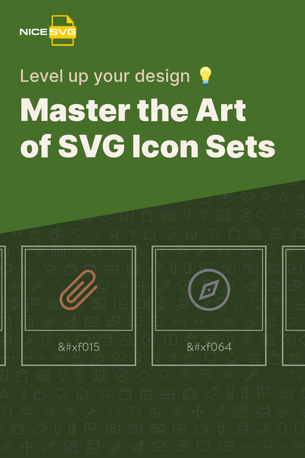 Master the Art of SVG Icon Sets - Level up your design 💡