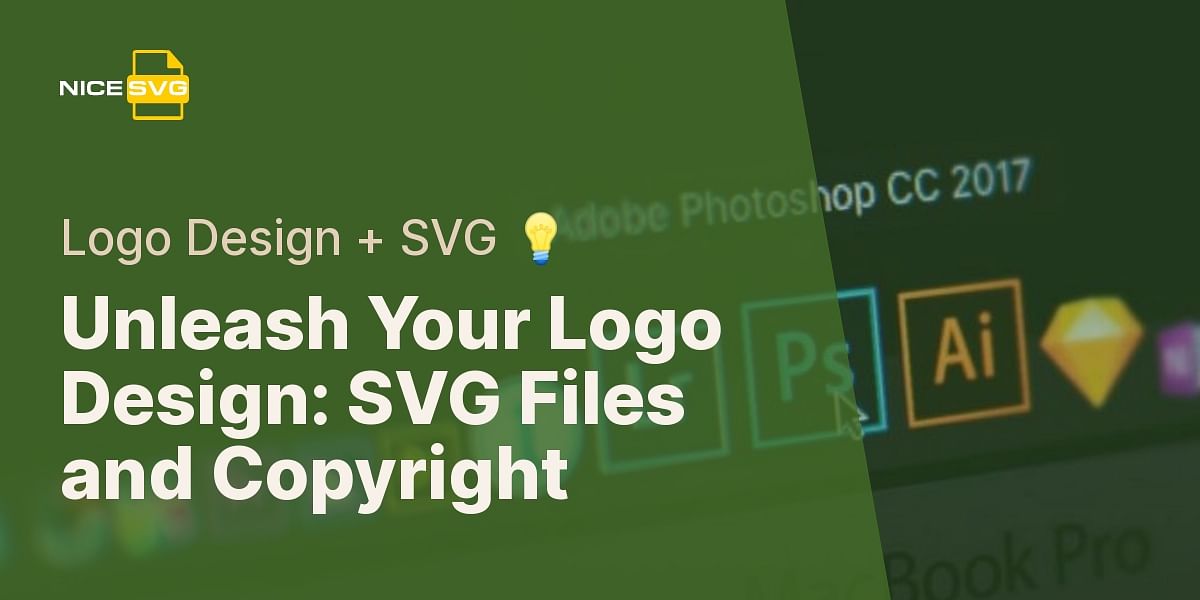 Are there any copyright restrictions for using SVG files in logo design?