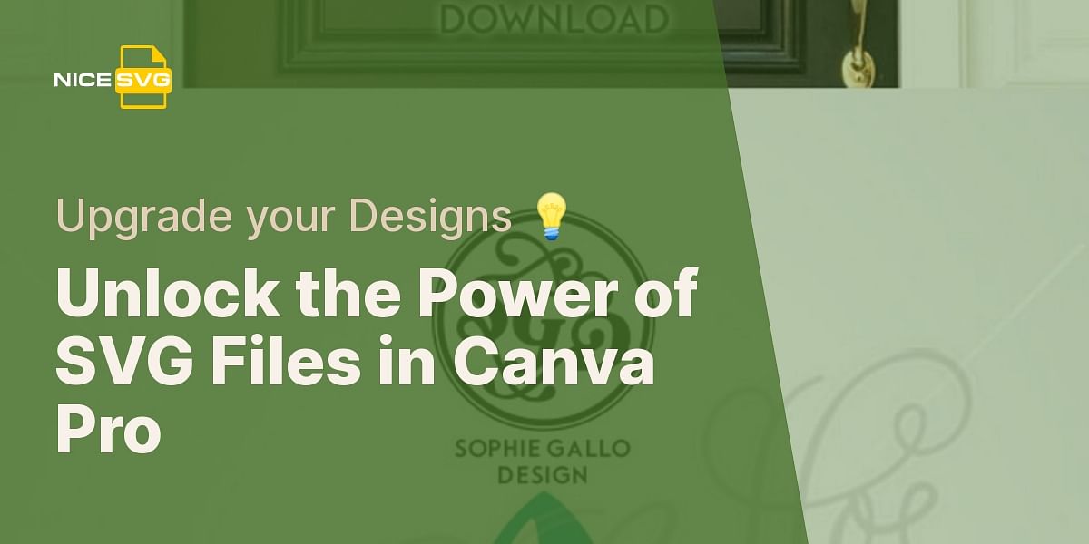 Can I use SVG files in Canva Pro?