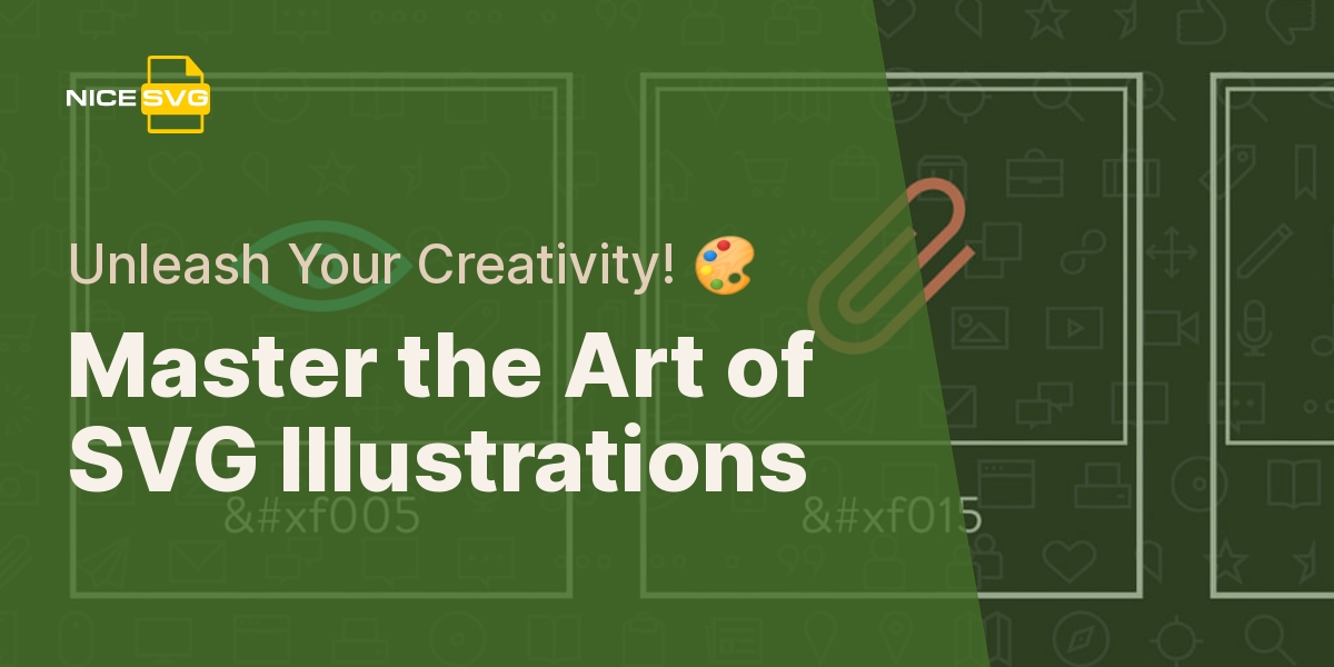 How can I create an SVG illustration?